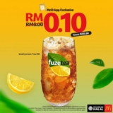 Grab a Fuze Iced Lemon Tea for Only RM0.10 at McDon