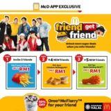 McDonald’s Malaysia Friend Get Friend Referral Programme: 50% Off Oreo McFlurry!