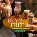 Get Two Free Beverages at Starbucks Malaysia: Share the Holiday Cheer!