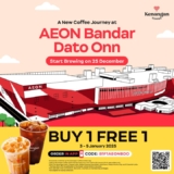 Kenangan Coffee’s Buy One Get One Free: AEON Bandar Dato Onn Launch