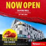 Richeese Factory’s Grand Taiping Mall Opening: Fire Chicken Frenzy & Exclusive Deals!