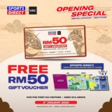 Sports Direct Kota Bharu Opening Sale: Massive Discounts and Freebies!