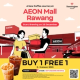 Kenangan Coffee’s Buy One Get One Free Launch at AEON Mall Rawang!