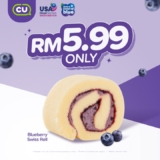 Indulge in a Creamy Blueberry Swiss Roll Sensation at CU Malaysia – Limited Time Offer!