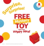 McDonald’s McHappy Mystery Toy: Get a FREE Surprise with Every Meal!