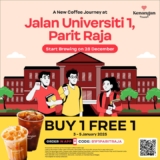 Kenangan Coffee’s Buy-One-Get-One Coffee Deal at Jalan Universiti 1