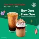 Starbucks Malaysia: Buy One, Get One Free on Handcrafted Beverages