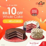 RM10 Off Any Whole Cake at Secret Recipe – January 2025 Cake Deal