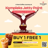 Kenangan Coffee’s Buy One Get One Free: New Langkawi Jetty Point Location!