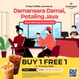 Kenangan Coffee’s Buy One Get One Free Deal at Damansara Damai – January 2025