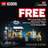 LEGO® Icons Tudor Corner & Corner Kiosk Deal: Grab Yours Now!