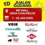 ED Labels January 2025 Fashion Warehouse Sale at KIP Mall