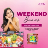 AEON’s Chinese New Year 2025 Weekend Bonus Deals – Stock Up on Festive Finds!