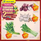 TF Value-Mart Fresh Produce Frenzy: Score Big Savings for a Limited Time!