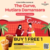 Kenangan Coffee’s Buy One Get One Deal at The Curve: January 2024