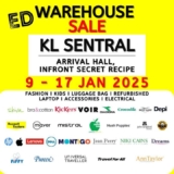 ED Labels 2025 Warehouse Sale Extravaganza at KL Sentral!