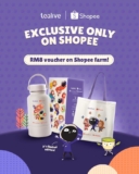 Tealive’s Exclusive Shopee Farm Deal: RM8 Voucher & Limited-Edition Merch!