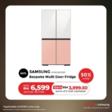 Samsung Clearance Sale at Senheng: 50% S-Coin Cashback on Consumer Electronics!