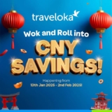 Traveloka CNY 2025 Flash Sales: Up to 68% Off Flights, Hotels & Experiences