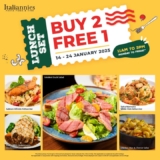 Lunchtime Savings Alert! Buy 2 Lunch Sets, Get 1 Free at Italiannies!