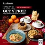 Tony Roma’s Buy 2 Get 5 Free Ribs and Burger Combo Deal – January 2025