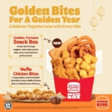 Craveable Golden Fortune Snack Box: A Limited-Time Treat from Burger King 