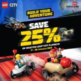 LEGO City Playsets: 25% Off – Build Your Adventure at LEGOLAND Malaysia Resort!