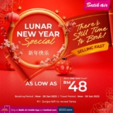 Lunar New Year 2025 Flight Deals: Batik Air Offers Domestic Fares from RM 49!