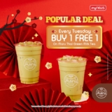 Double the Delight: Buy 1 Free 1 Maru Thai Green Milk Tea – Limited Time Offer!