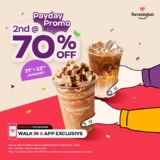 PayDay Promo: 70% Off Your Second Drink at Kenangan Coffee