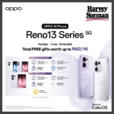 OPPO Reno13 Series 5G: Level Up Your Mobile Experience with Up to RM2,116 in FREE Gifts!