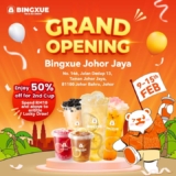 Catch the Chill: Celebrate Bingxue Johor Jaya’s Grand Opening with Refreshing Treats!