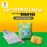 Catch Pokémon-Themed Bags at 7-Eleven for Just RM10!