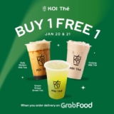 Buy One Get One Free on KOI Milk Teas – GrabFood Deal January 20-21