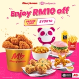 RM10 Off FoodPanda Orders with Marrybrown! (Limited Time Offer)