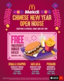 McDonald’s Mekdi Chinese New Year Open House: Free Prosperity Burger & More!