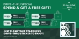 Starbucks Malaysia’s New Year Treasures: Drive-Thru Deal with ShopeeFood Malaysia!