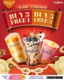 Tealive’s CNY 2025 Bundle: Buy 3 Get 1 FREE – Limited Time Offer!