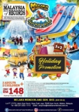 Melaka Wonderland Theme Park & Resort Holiday Family Fun: RM148 for 2 Adults & 2 Kids!