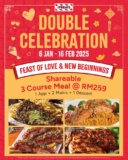 Double the Celebration, Double the Joy: Enjoy TGI Fridays’ Shareable 3-Course Meal for RM259 (Jan 6 – Feb 16, 2025)