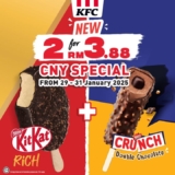 Double the Delight: KFC’s CNY 2025 Ice Cream Duo for Only RM3.88