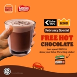 Enjoy Free Hot Chocolate at BK Drive-Thru in February 2025 – Limited Time Offer!