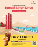 Kenangan Coffee Karpal Singh Drive Launch: Buy 1 Get 1 Free on Your Favorite Drinks!