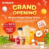 Enjoy Refreshing Treats at Bingxue’s Grand Opening in Sg Udang, Melaka – 15/2