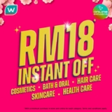 Double the Savings: Grab RM18 Instant Off on Beauty & Health Essentials at Watsons Malaysia!