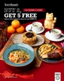 Tony Roma’s BUY 2, GET 5 FREE Deal: Indulge in Mouth-Watering Offers (October 2025)