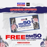 Unmissable Grand Opening Deals at Sports Direct Malaysia’s First Terengganu Store – February 2025