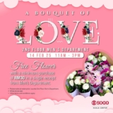 Celebrate Valentine’s Day 2025 with a Free Flower at SOGO Kuala Lumpur’s Men’s Department