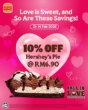 Celebrate Valentine’s Day with Burger King’s Hershey’s Pie at 10% Off – Sweeten the Deal!