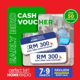 Unlock Exclusive Savings at the Perfect Livin Home Expo – Up to RM300 Cash Rebate! (March 2025)